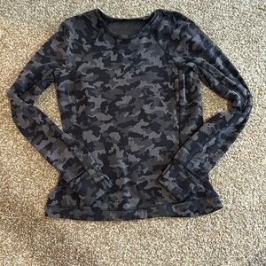Lululemon It’s Run Camo Long sleeve